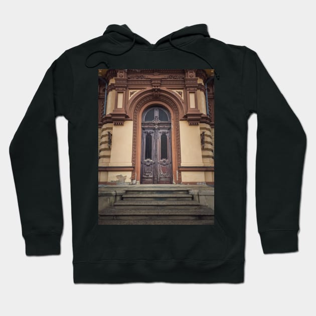 Vintage ornate door Hoodie by psychoshadow